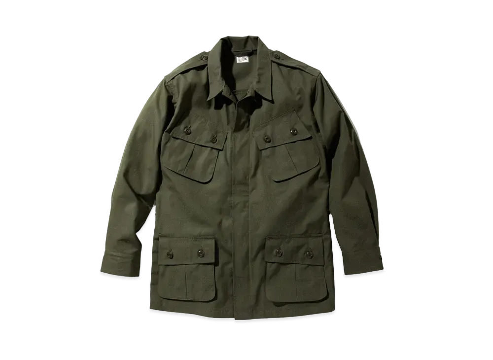 THE REAL McCOY'S Coat Man'S Combat Tropical "Olive"