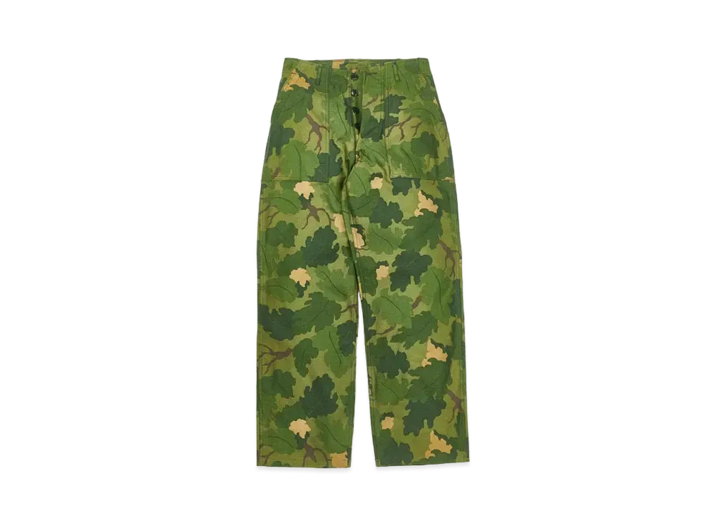 THE REAL McCOY'S Camouflage Civilian Trousers Mitchell Pattern "Green"
