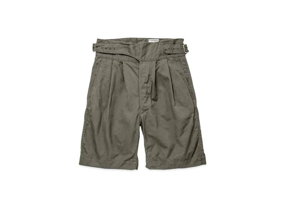 THE REAL McCOY'S Gurkha Shorts "Olive"