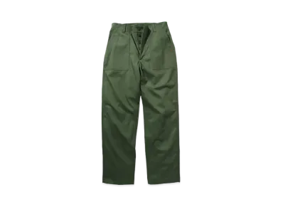 THE REAL McCOY'S Trousers Men'S Cotton Sateen "Olive"