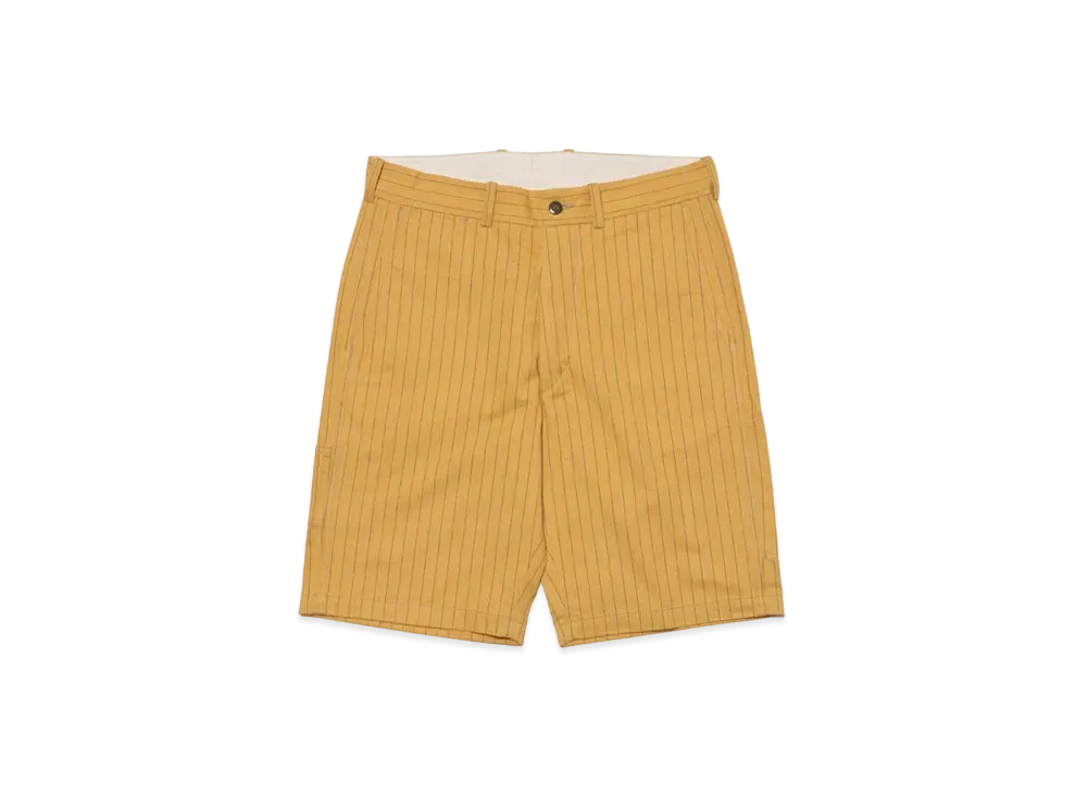 THE REAL McCOY'S 8Hu Uniform Shorts Tyson "Yellow"