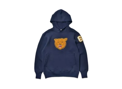 THE REAL McCOY'S Hooded Sweatshirt / Dunbar Chenille "Navy"