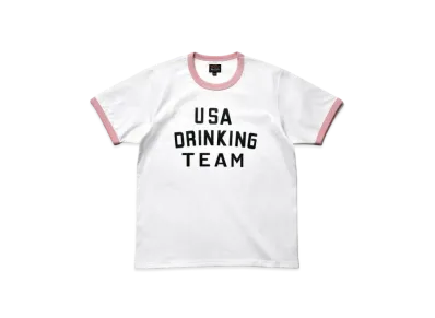 THE REAL McCOY'S Joe Mccoy Tee / Usa Drinking Team "White"