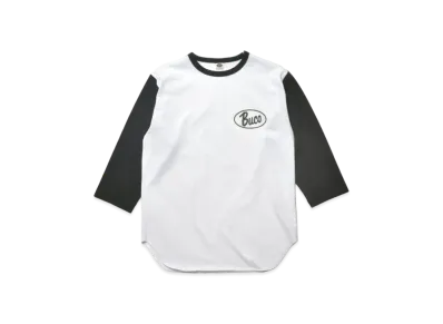 THE REAL McCOY'S Buco Baseball Tee / Oval Logo "White"