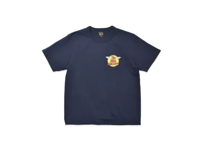 THE REAL McCOY'S Logo Tee S/S "Navy"