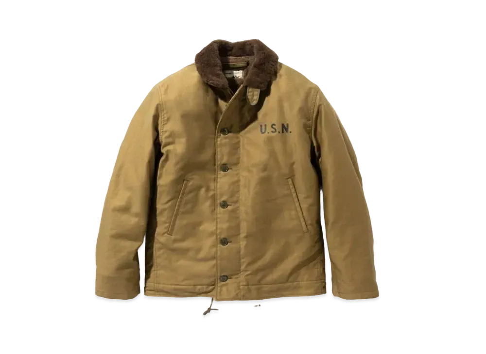THE REAL McCOY'S N-1 Deck Jacket "Khaki"