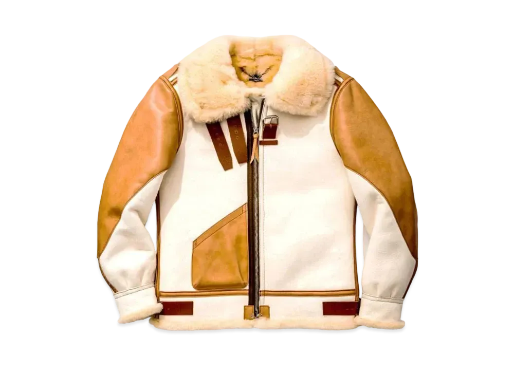 THE REAL McCOY'S Type B-3 Non-Coating "White"