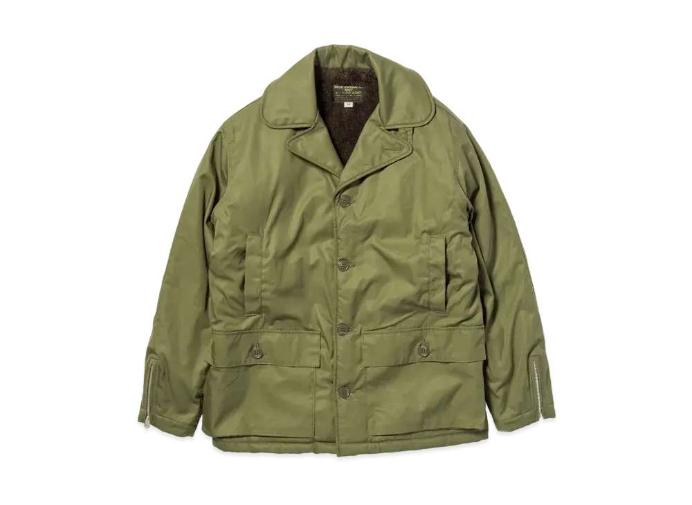 THE REAL McCOY'S Usn Al-1 Flight Jacket "Olive"