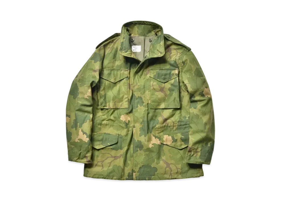 THE REAL McCOY'S M-65 Field Coat / Mitchell Pattern "Green"