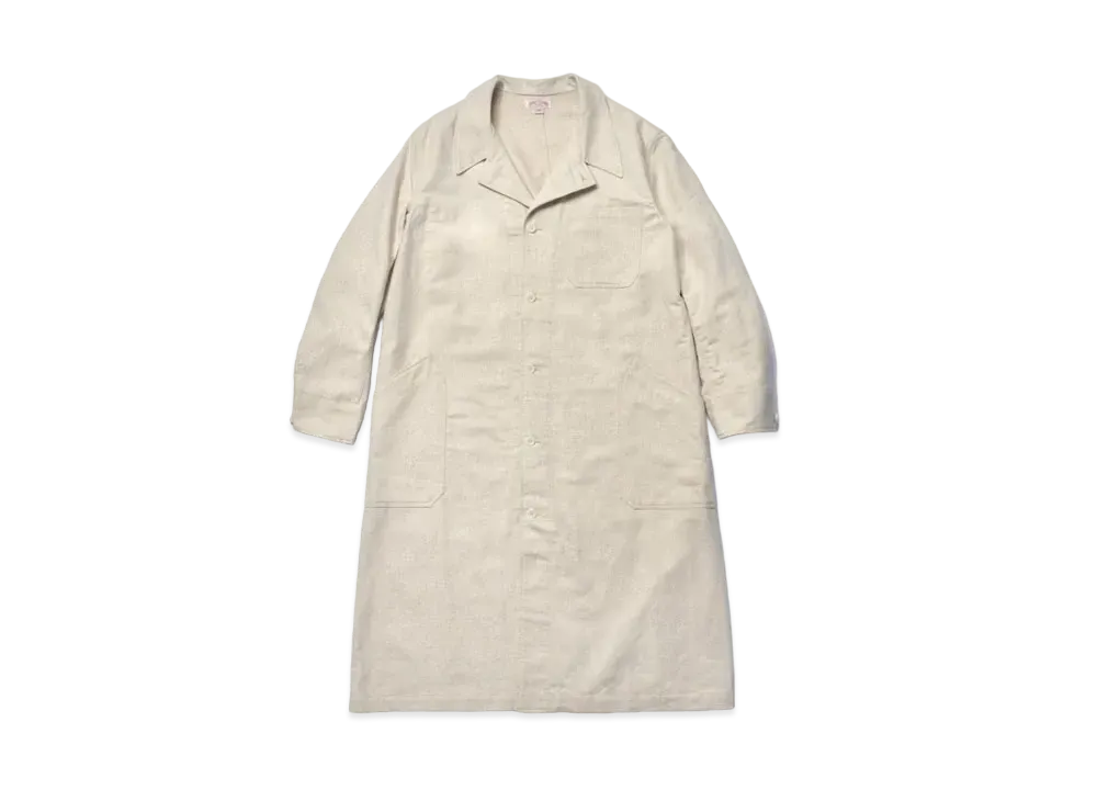THE REAL McCOY'S Linen Atlier Coat "Beige"