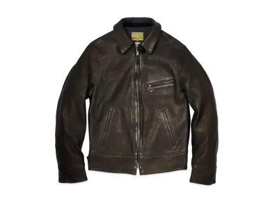 THE REAL McCOY'S 30S Sports Jacket / Freeman (Deerskin) "Black"