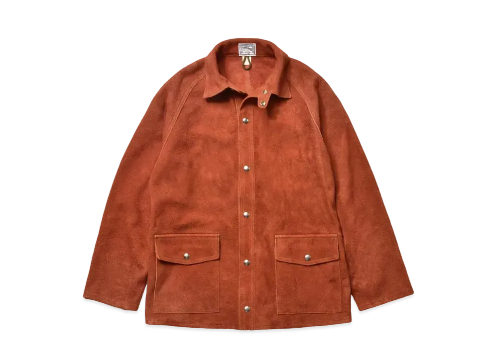 THE REAL McCOY'S 8Hu Leather Welder Jacket "Brick Red"