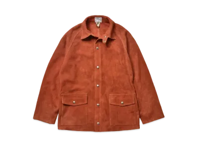 THE REAL McCOY'S 8Hu Leather Welder Jacket "Brick Red"