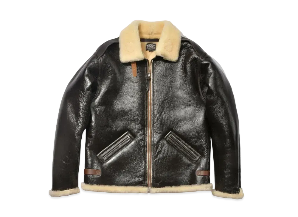 THE REAL McCOY'S Type B-6 Real Mccoy Mfg. Co. "Seal Brown"