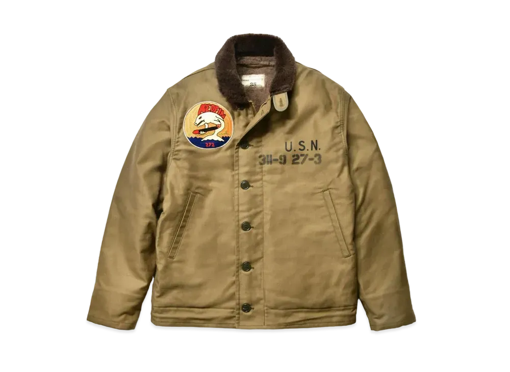THE REAL McCOY'S N-1 Khaki / Uss Redfin "Khaki"