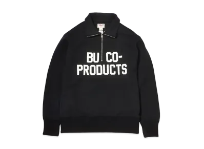 THE REAL McCOY'S Buco Half-Zip Motorcycle Jersey / Buco-Product "Black"