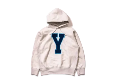 THE REAL McCOY'S Hooded Sweatshirt / 'Y' "Silver Grey"