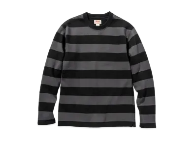 THE REAL McCOY'S Buco Stripe Racing Jersey "Grey"