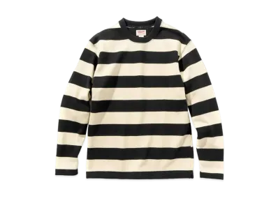 THE REAL McCOY'S Buco Stripe Racing Jersey "White"