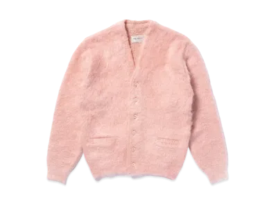 THE REAL McCOY'S Jm Mohair Cardigan "Flamingo"