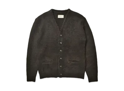 THE REAL McCOY'S Jm Mohair Cardigan "Black"