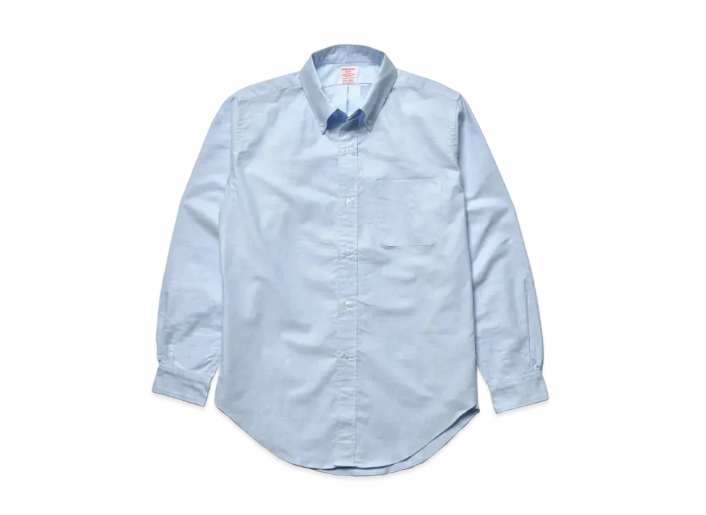 THE REAL McCOY'S Joe Mccoy Button Down Shirt "Light Blue"