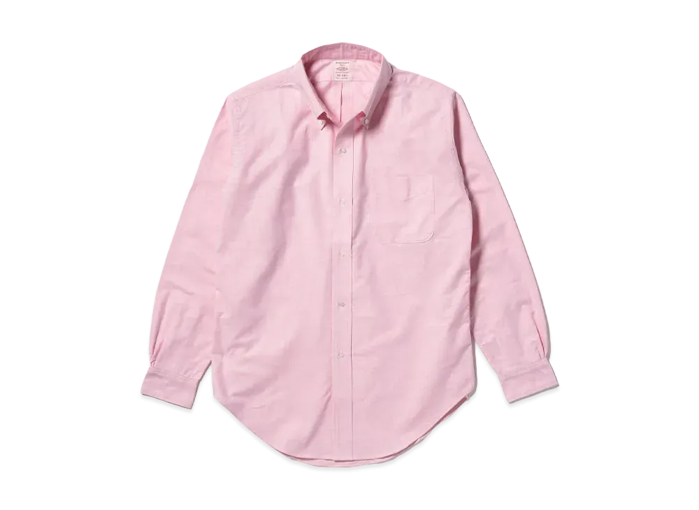 THE REAL McCOY'S Joe Mccoy Button Down Shirt "Pink"