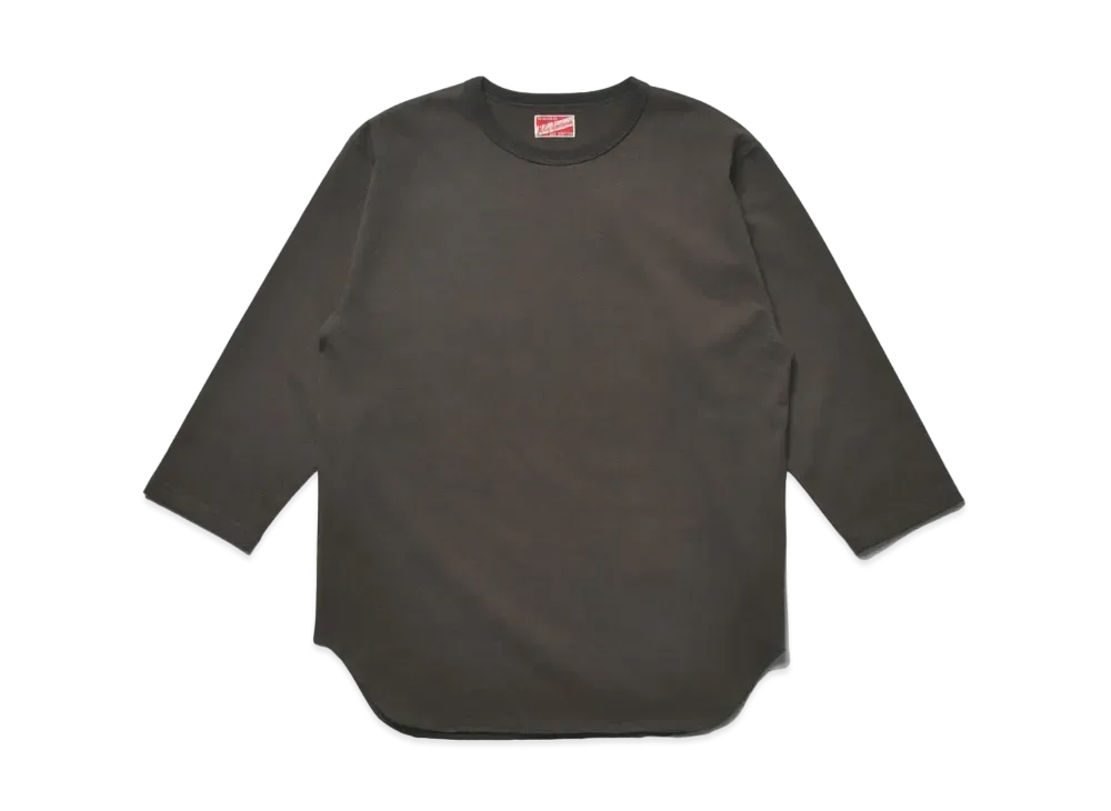 THE REAL McCOY'S Baseball Tee "Charcoal"