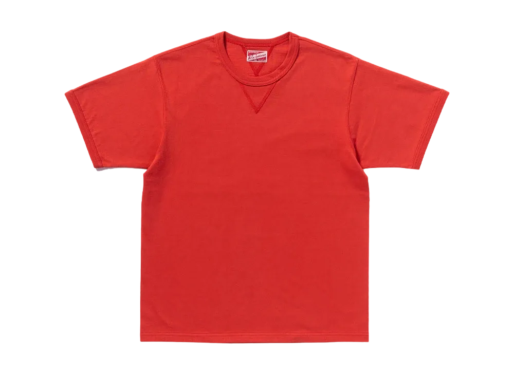 THE REAL McCOY'S Gusset Tee "Scarlet"