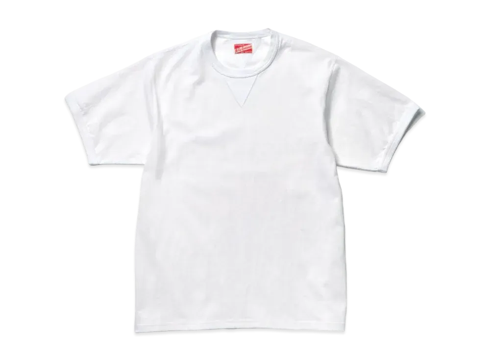 THE REAL McCOY'S Gusset Tee "White"
