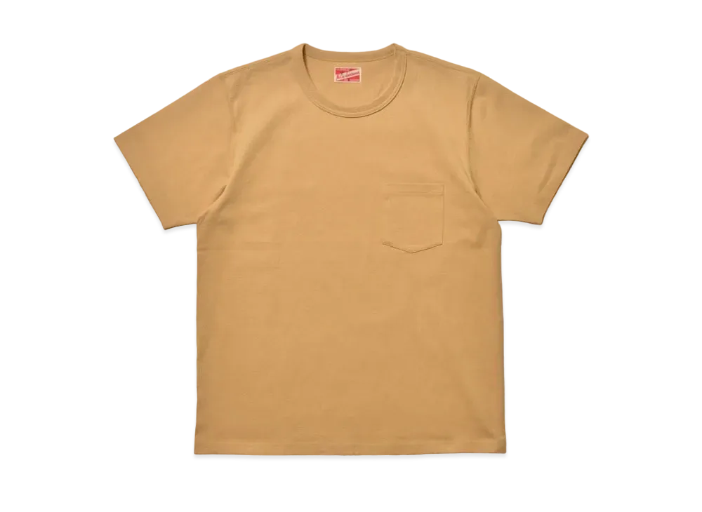 THE REAL McCOY'S Pocket Tee "Corn"