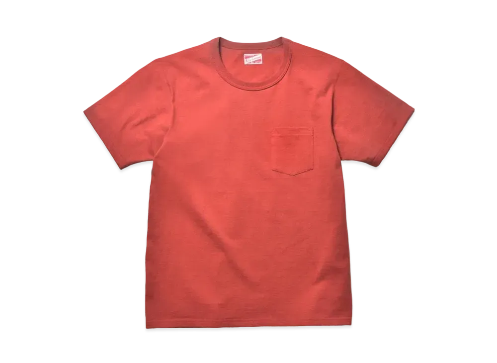 THE REAL McCOY'S Pocket Tee "Cherry"