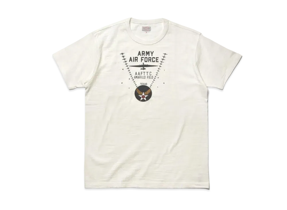 THE REAL McCOY'S Athletic Tee / Aaf Amarillo Field "Milk"