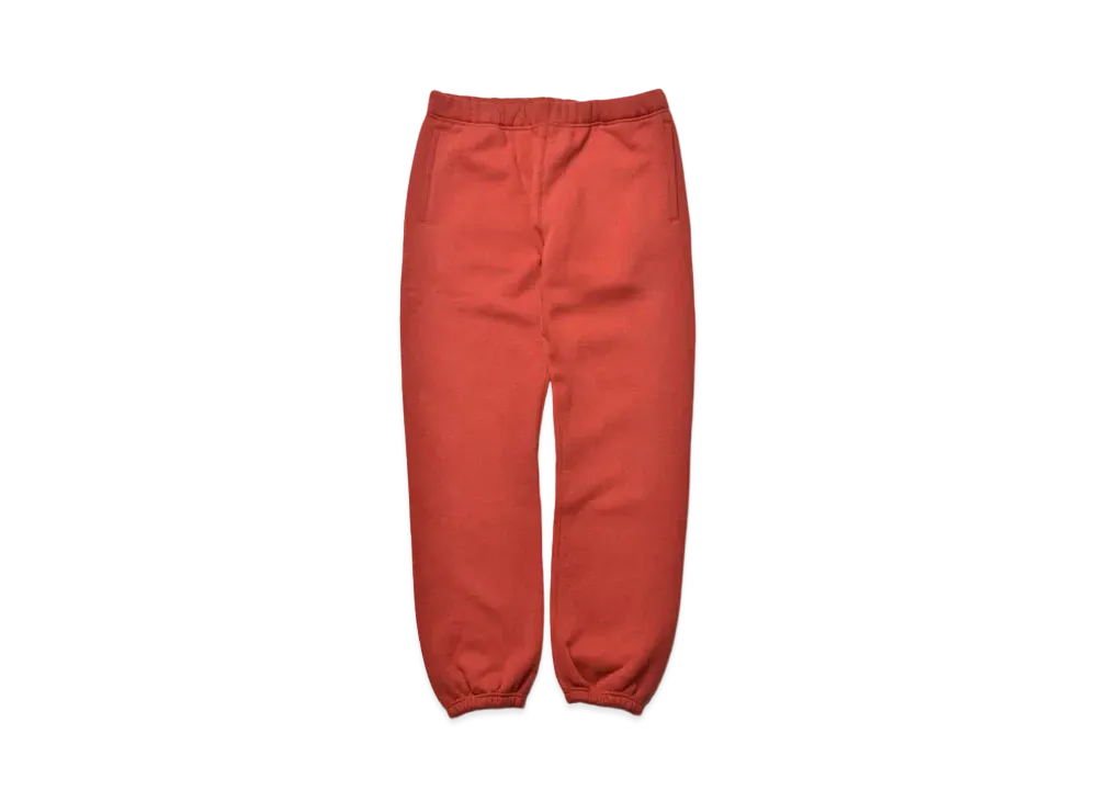 THE REAL McCOY'S 10 Oz. Loopwheel Sweatpants "Cherry"