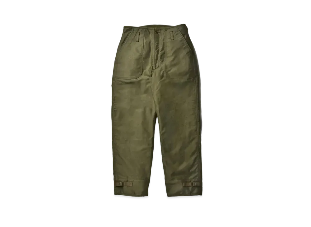 THE REAL McCOY'S U.S.N. A-2 Deck Trousers "Olive"