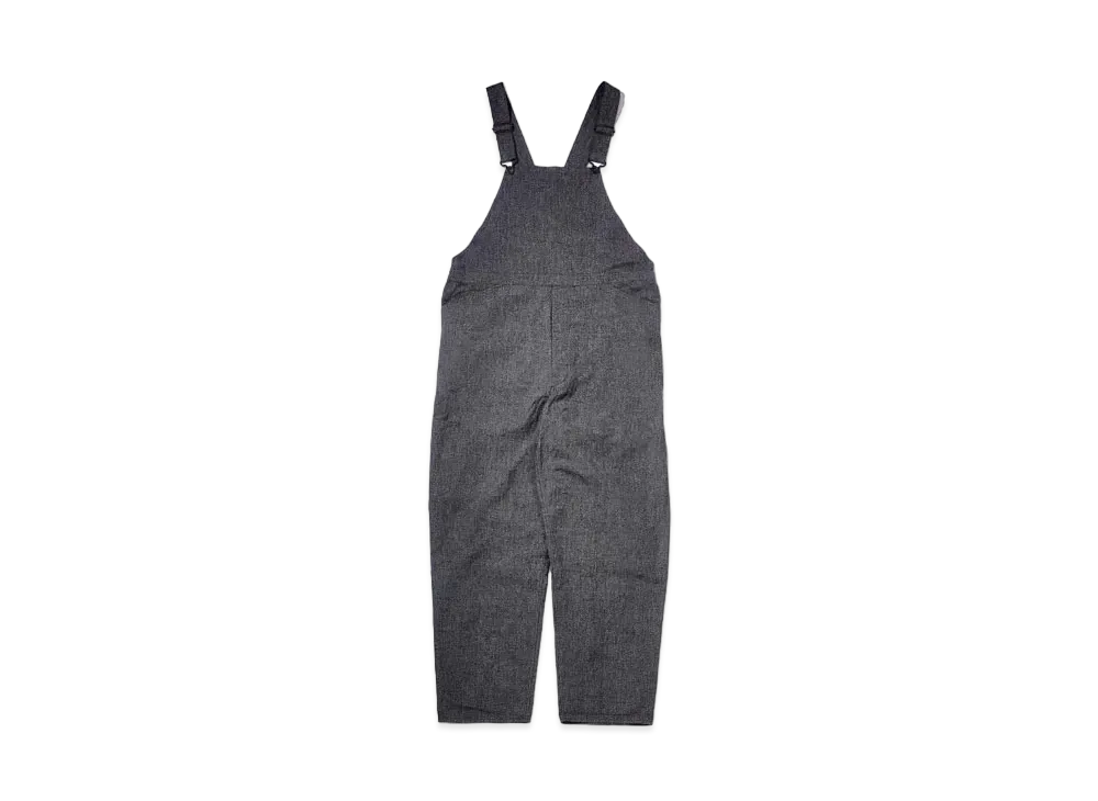 THE REAL McCOY'S Salt And Pepper Chambray Bib Overall "Salt Pepper"
