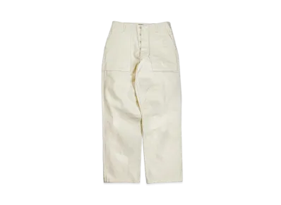 THE REAL McCOY'S Utility Trousers / White Hbt "Ercu"