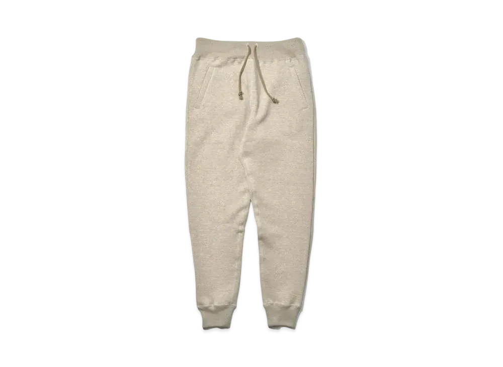THE REAL McCOY'S Ribbed Sweatpants "Oatmeal"