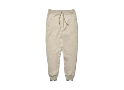 THE REAL McCOY'S Ribbed Sweatpants "Oatmeal"