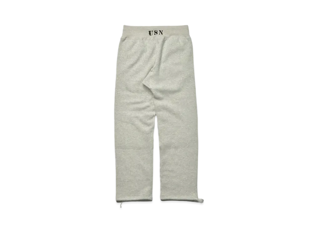 THE REAL McCOY'S Usn Sweatpants / Usn "Snow Grey"