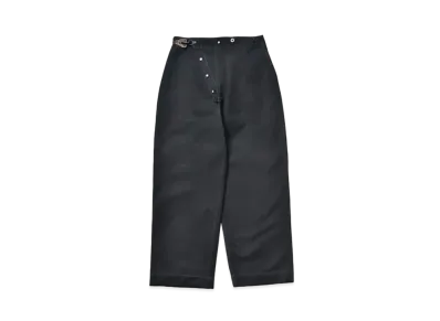 THE REAL McCOY'S Fireman Trousers "Black"