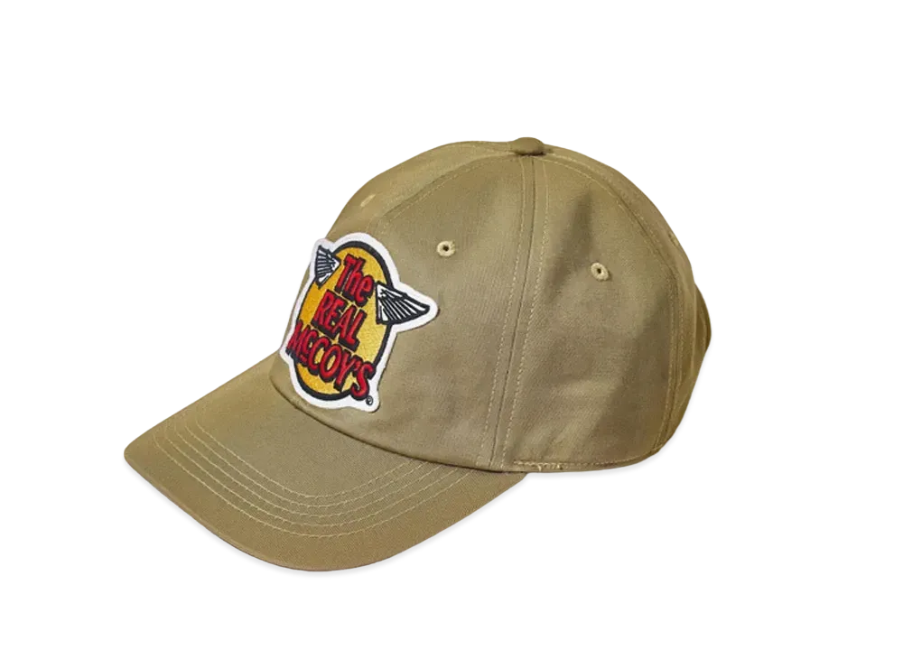 THE REAL McCOY'S Logo Baseball Cap "Khaki"