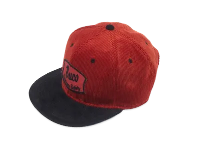 THE REAL McCOY'S Buco Strap-Back Cap / Corduroy "Orange"