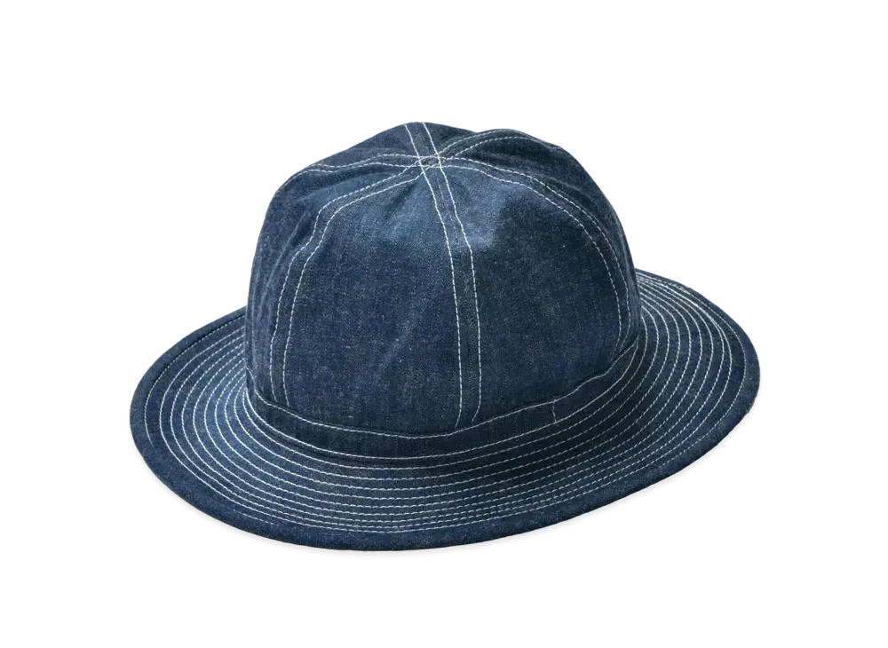 THE REAL McCOY'S Hat, Working, Denim, Blue "Indigo"