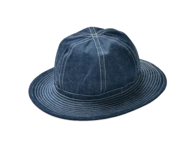 THE REAL McCOY'S Hat, Working, Denim, Blue "Indigo"