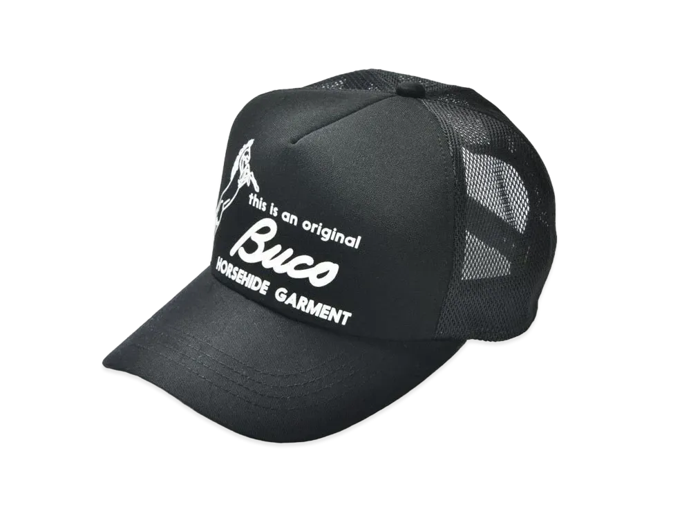 THE REAL McCOY'S Buco Mesh Cap / This Is An Original Buco "Black"