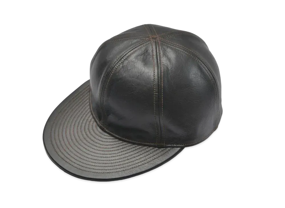 THE REAL McCOY'S Type A-3 Cap / Horsehide "Seal Brown"