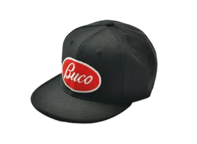 THE REAL McCOY'S Buco Strap-Back Cap "Black"
