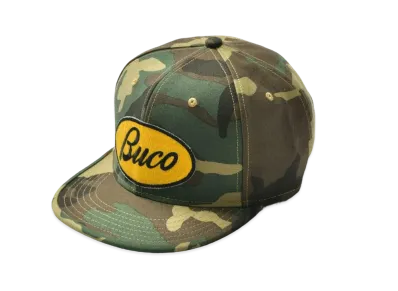 THE REAL McCOY'S Buco Strap-Back Cap "Green"
