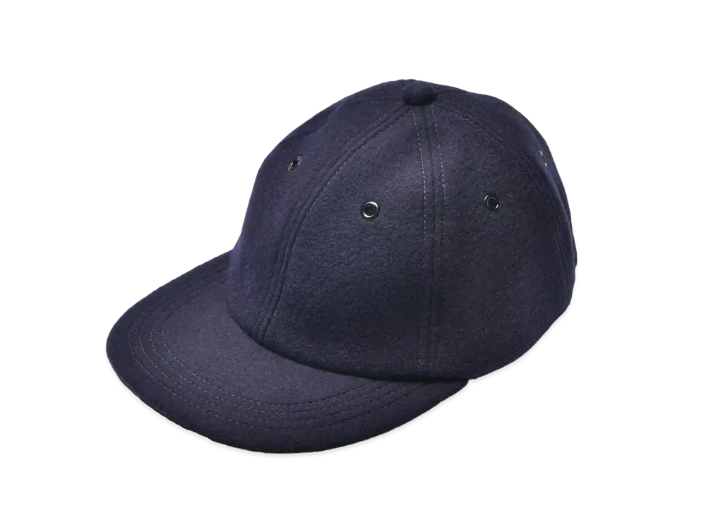 THE REAL McCOY'S Wool Baseball Cap "Navy"